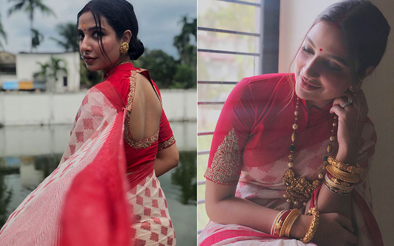 Parineeta Actress Subhashree Ganguly Is Looking Regal In Red Coloured Saree, Shares Pictures On Instagram