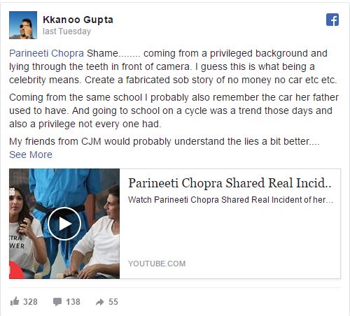 parineeti chopra busted friend fb post