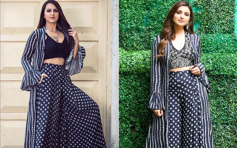 Same Pinch! Sonakshi Sinha And Parineeti Chopra Are Twinning In Blue Co-Ords- Who Pulled It Off Better?