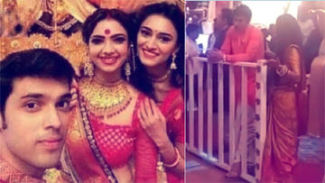 कसौटी जिंदगी की 2 के सेट से तस्वीरें हुई लीक, एरिका फर्नाडिज और पार्थ समथान ने लिया दुर्गा पूजा में हिस्सा