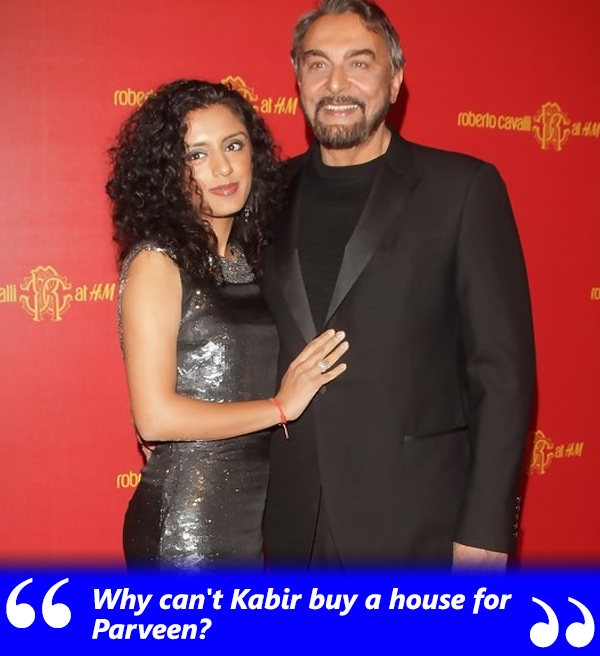 parveen dusanj and kabir bedi