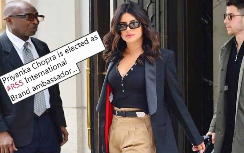'Priyanka Chopra Joins RSS,’ Twitter Erupts With Hilarious Memes On PeeCee’s Latest Outing In Khaki Shorts