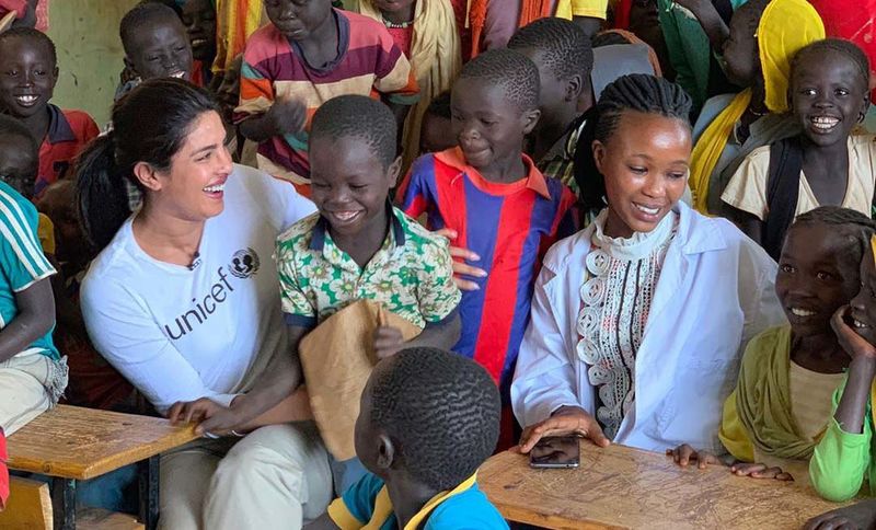 Fan Questions Priyanka Chopra’s Efforts For Indian Kids On Seeing Her Pictures With Ethiopian Children; Actress Answers