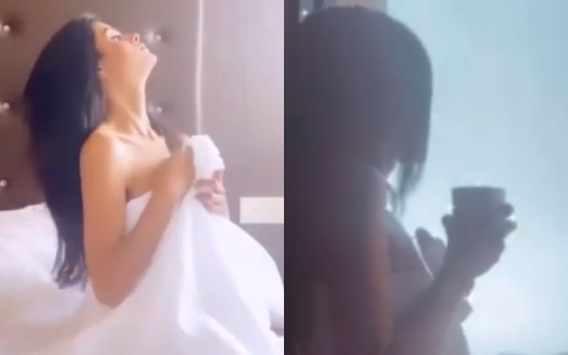 Priyanka Chahar Choudhary Poses In A Blanket Inside Her Bedroom, Gets Brutally TROLLED; Netizens Call Her Shameless- WATCH VIDEO