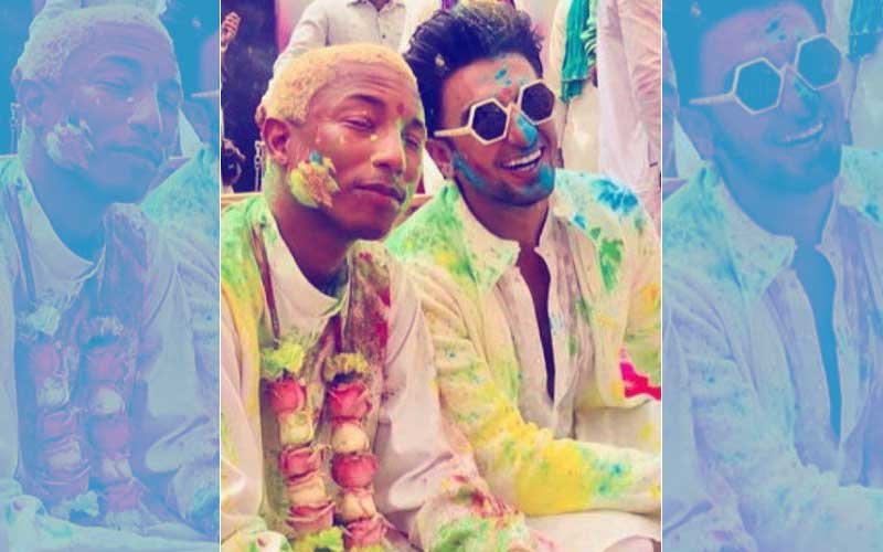 Because They're 'Happy': Ranveer Singh & Pharell Williams' Colourful Holi Is Breaking The Internet