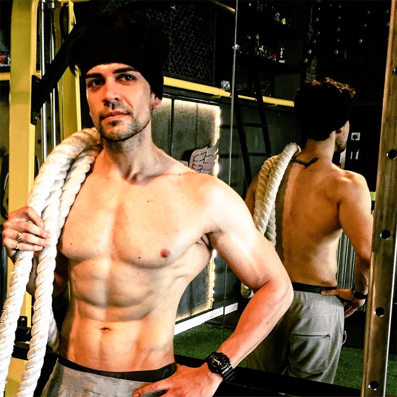 piyush sahdev in a gym