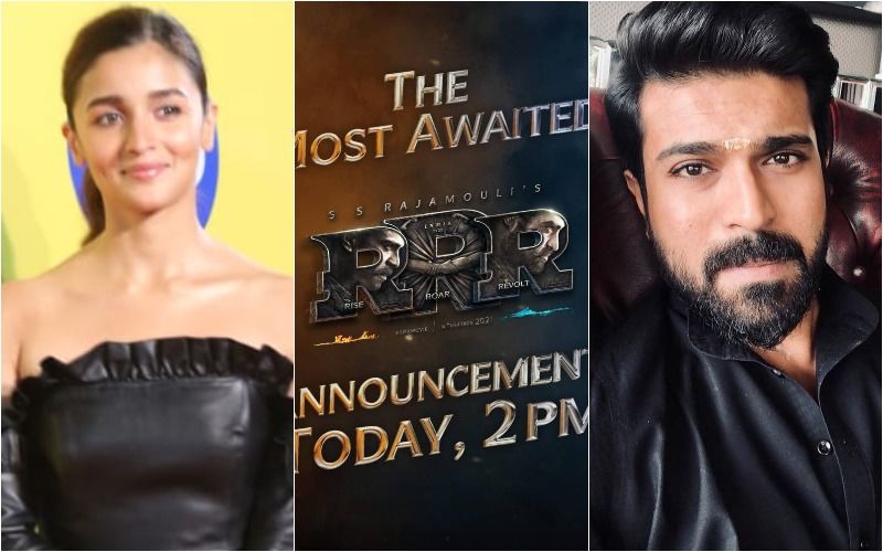 RRR: Makers Of Alia Bhatt, Ram Charan, Jr NTR Starrer To Make A Huge Announcement At 2 PM Today; Fans Trend #RRRMovie In Anticipation
