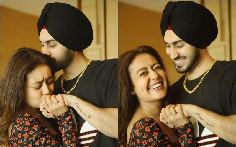 Valentine’s Day 2021: Neha Kakkar’s Husband Rohanpreet Singh Gets ‘Nehu’s Man’ Tattooed On His Arm; Lady Gushes Over Him And Calls It The ‘Best Gift Ever’- PICS