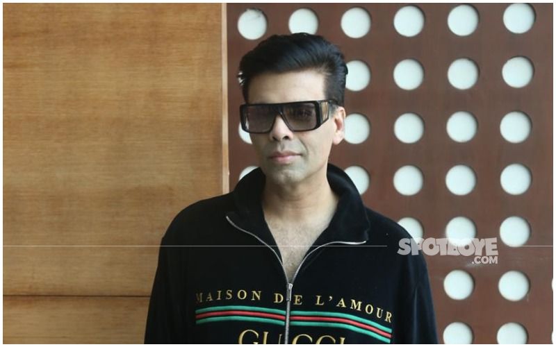 Karan Johar Gets Trolled For Wearing Newspaper Print Shirt At Manish Malhotra’s House Party; Netizens Joke ‘Ranveer Singh Ko Zordar Takkar’