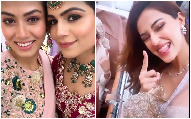 Disha Patani Dances On Dhol Beats At Her Friend’s Baraat, Stuns In Her Desi Avatar; Mira Rajput Has A Blast At Her Bestie’s Wedding