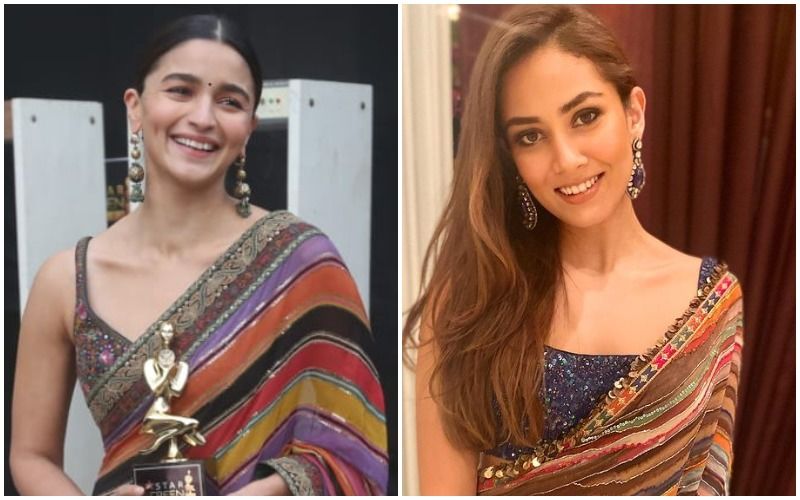 Alia Bhatt Vs Mira Rajput Fashion Face Off Who Wore The Multicoloured Saree Better