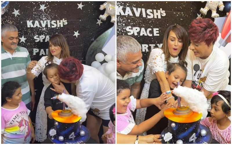 Nisha Rawal Throws A Birthday Bash For Son Kavish Amid Legal Battle With Her Estranged Husband Karan Mehra- PICS