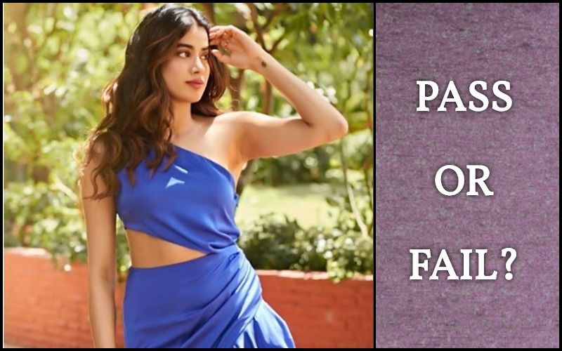 Janhvi Kapoor's Flirty Look In Blue: How Much Is It On A Scale Of 1 To 10?