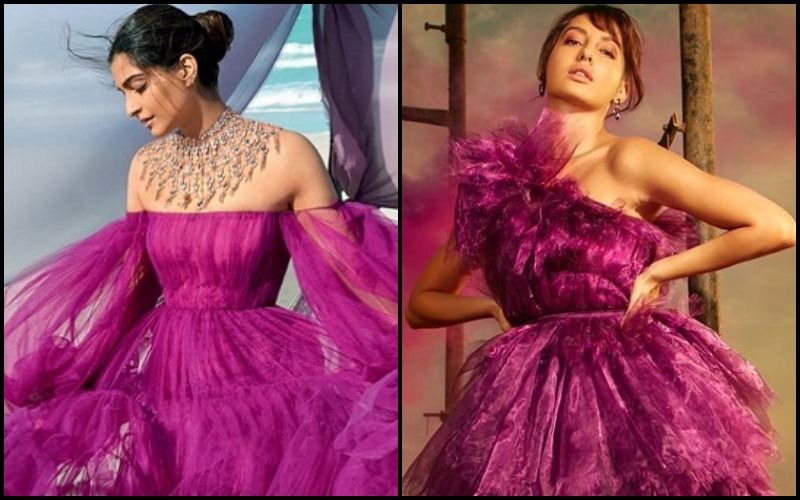 Sonam Kapoor Vs Nora Fatehi: Whose Lavender Ruffled Gown Impressed More?