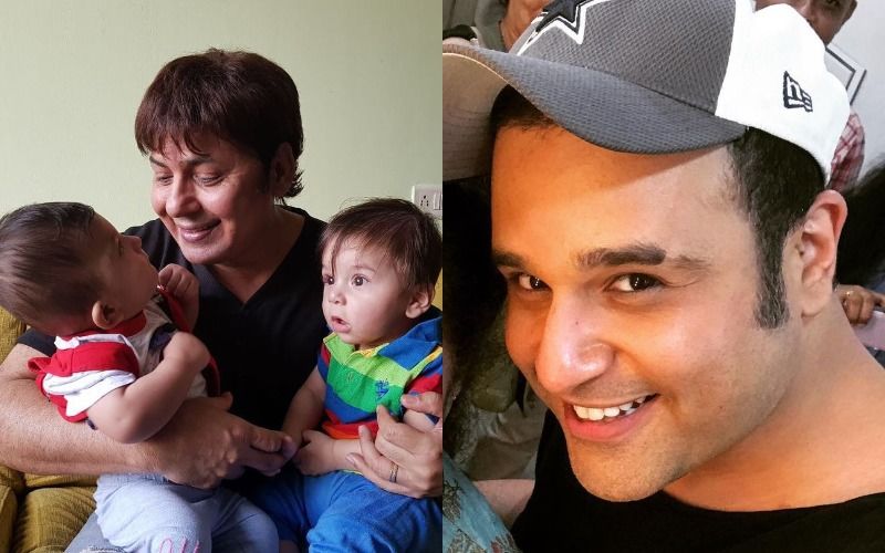 Sudesh Lehri Posts A Snap With Krushna Abhishek’s Twins, Takes A Dig At Their Alleged Fallout And Says ‘Kids, Don’t Grow Up To Be Like Your Dad’