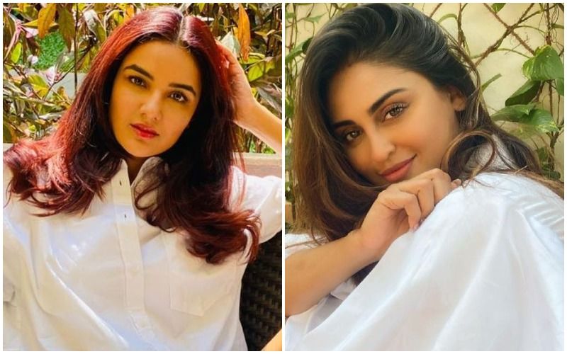 Bigg Boss 13’s Jasmin Bhasin And Krystle D’Souza Stun In Similar Outfits; Who Wore The White Floral Wrap Dress Better?