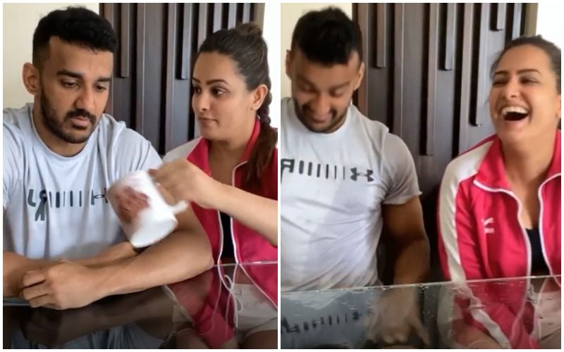 Anita Hassanandani Shows Off Her ‘Magic Trick’, Pranks Hubby Rohit Reddy Once Again, Leaving Him Shocked- VIDEO