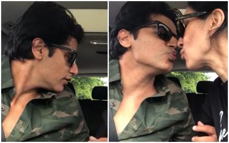 Karanvir Bohra And Teejay Sidhu Get Caught Kissing In The Car By ‘Moral Police’; Actor Laments ‘Deprived Of Kissing Your Own Wife’- WATCH
