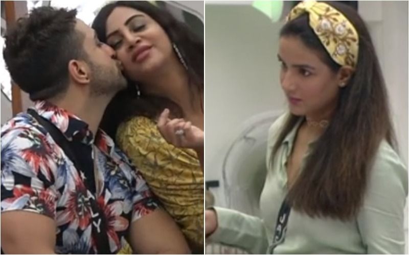 Bigg Boss 14: Jasmin Bhasin Gets Jealous As Aly Goni And Arshi Khan KISS; Says ‘I’m Also Free To Do What I Want, But Do I Do It?’