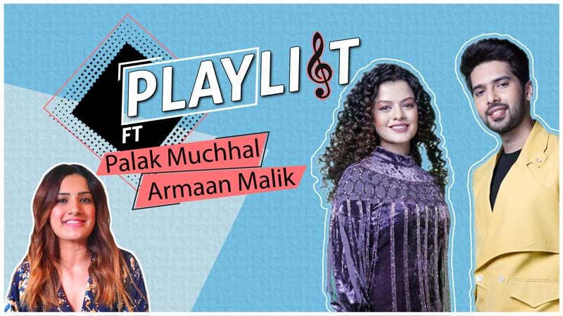 Armaan Malik And Palak Muchhal Battle It Out On Playlist To Prove Their Camaraderie- EXCLUSIVE VIDEO