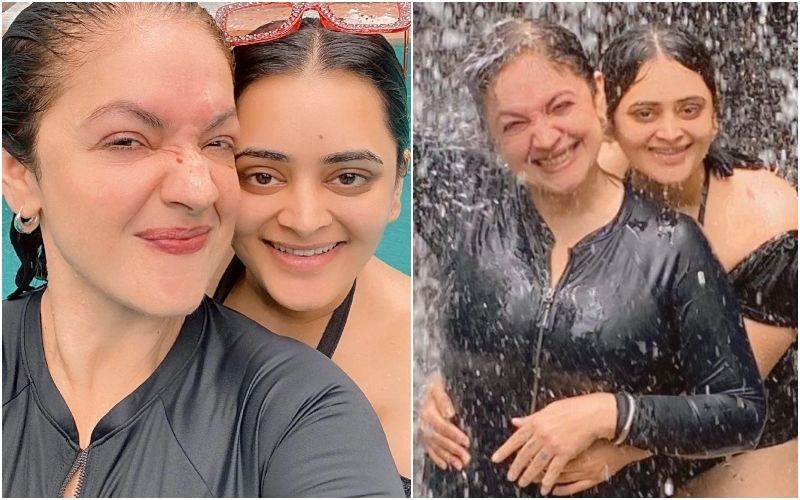 Bigg Boss OTT 2 Fame Pooja Bhatt, Bebika Dhurve Vacation At The Waterfall Together; Share Photos And Videos Of Their Outing