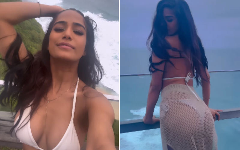 Poonam Pandey Goes All BOLD In Bikini As She Flashes Her Cleavage On Mountain Vacation; Netizens TROLL Her, ‘Zabardasti Hot Banane Ki Koshish Kar Rahi’