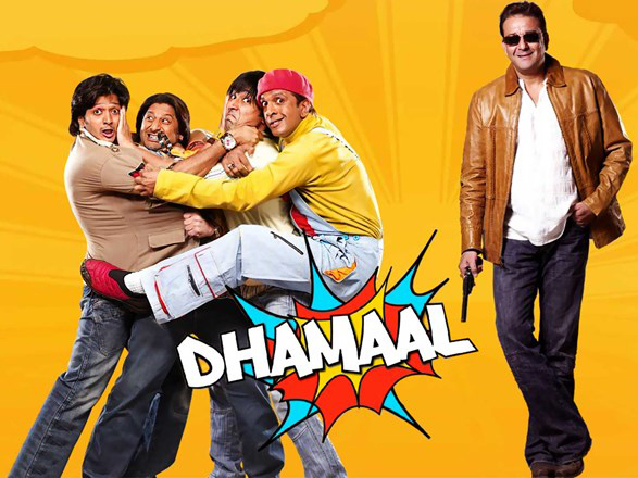 poster of dhamaal