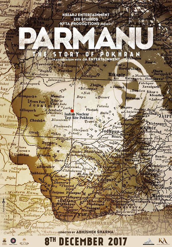poster of parmanu the story of pokhran