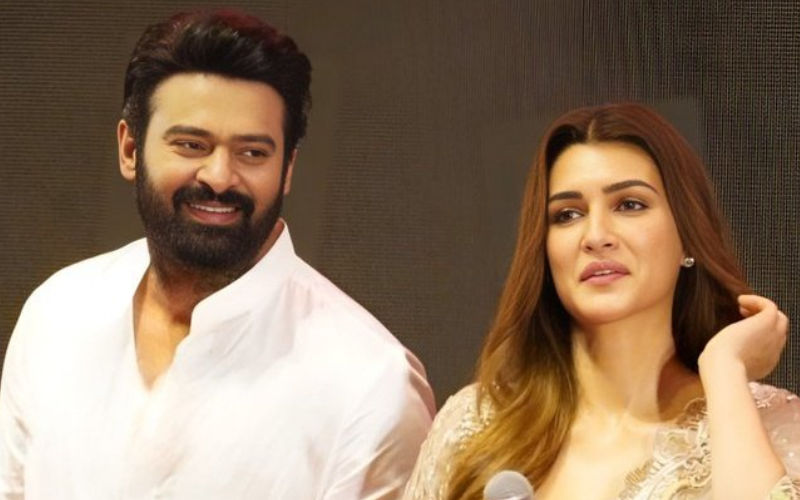 Prabhas Breaks Silence On Dating Rumours With Kriti Sanon; Blushes After Being Teased By Her Name- WATCH VIDEO