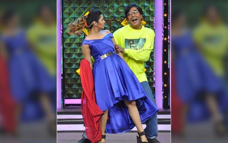 Prajakta Mali And Chunky Pandey Dance On 'Lal Dupattey Wali' Is A Throwback To The ‘90s