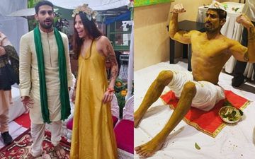 प्रतिक बब्बर और सान्या सागर आज लखनऊ में करेंगे शादी, हल्दी और मेहंदी फंक्शन की तस्वीरें आई सामने
