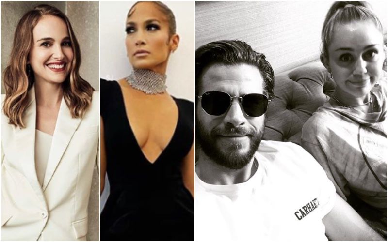 Pre-Oscar Parties 2020: Jennifer Lopez, Natalie Portman, Estranged Couple Miley Cyrus And Liam Hemsworth Get Gorgeous