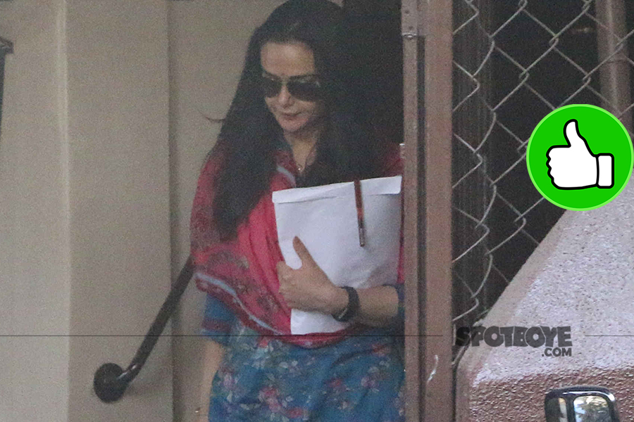 preity zinta snapped post dubbing session