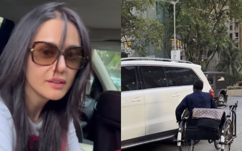 Preity Zinta BRUTALLY TROLLED For Speeding Away From Handicapped Man Begging For Money; Netizen Says, ‘Sharam Kr Ek Garib Ko 100 Rupay Nhi De Sakte’