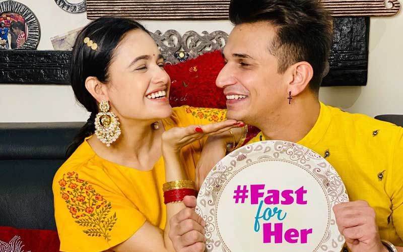 Karwa Chauth 2020: After Recovering from COVID-19, Prince Narula Fasts For Wife Yuvika Chaudhary; Couple Soaks In Festive Vibes