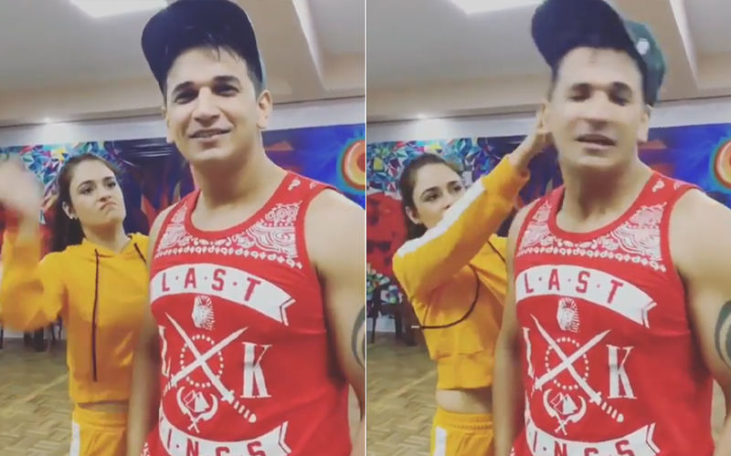 Nach Baliye 9: Yuvika Chaudhary Slaps Prince Narula During Rehearsals - Watch Video