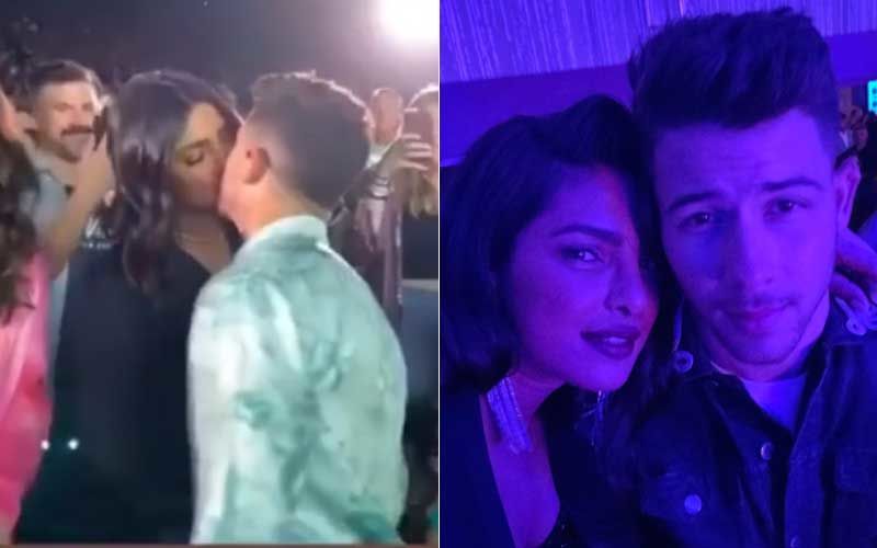 Priyanka Chopra And Nick Jonas Pucker Up Mid-Concert – WATCH VIDEO