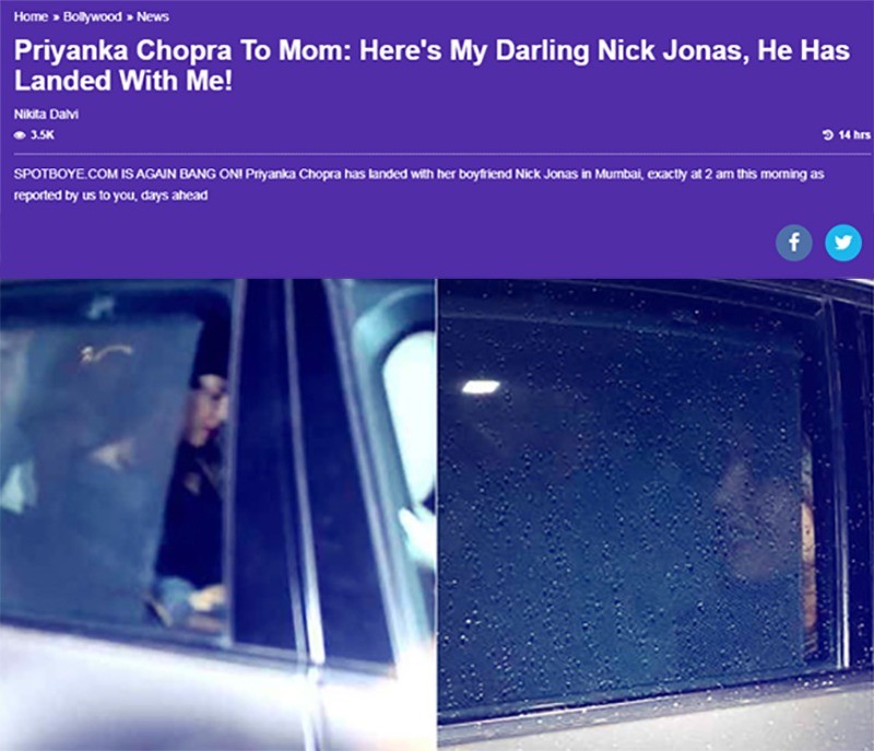 priyanka chopra and nick jonas