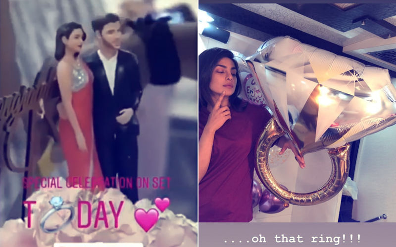 Inside Picture & Video: Priyanka Chopra’s Engagement Celebrations On The Sets Of The Sky Is Pink