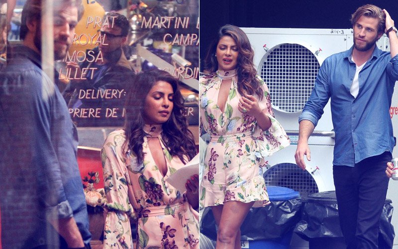 IN PICS: Priyanka Chopra Shoots With Liam Hemsworth For Isn’t It Romantic?