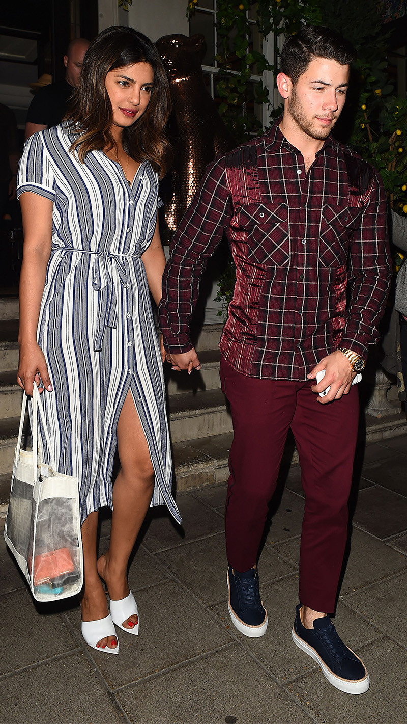 priyanka chopra and nick jonas are all smiles for the shutterbugs