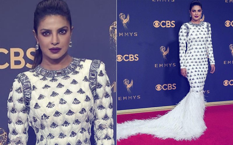 Priyanka Chopra Shines & Shimmers At Emmys 2017 Red Carpet