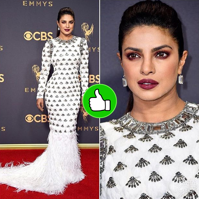 priyanka chopra at emys 2017 awards