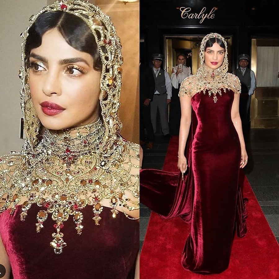 priyanka chopra at met gala 2018