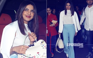 Pics: Priyanka Chopra Returns To India Feeling All ‘Blue’...