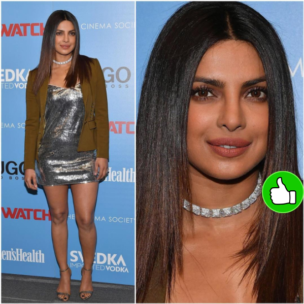 priyanka chopra baywatch promotions in la