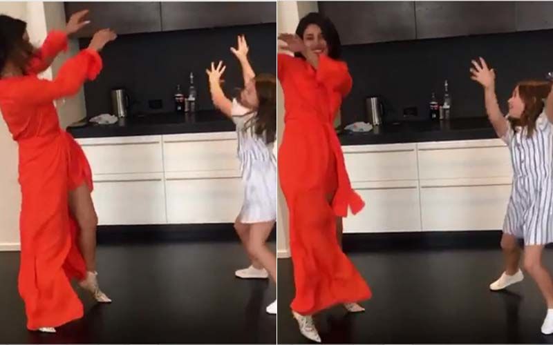 Priyanka Chopra Dances To The Tunes Of Big B’s Sona Sona With Niece