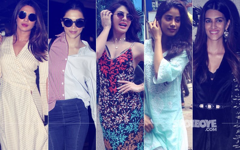 STUNNER OR BUMMER: Priyanka Chopra, Deepika Padukone, Jacqueline Fernandez, Jhanvi Kapoor Or Kriti Sanon?