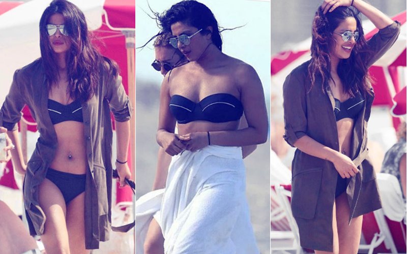 Sexy Saturday: Priyanka Chopra's Beach Swag In A Black Bikini Is Too Hot To Handle