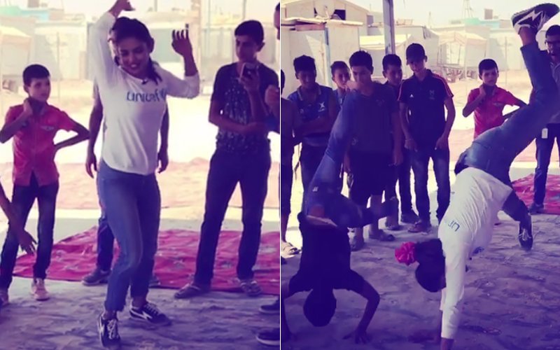 WATCH: Why Is Priyanka Chopra Doing Cartwheels In Jordan?